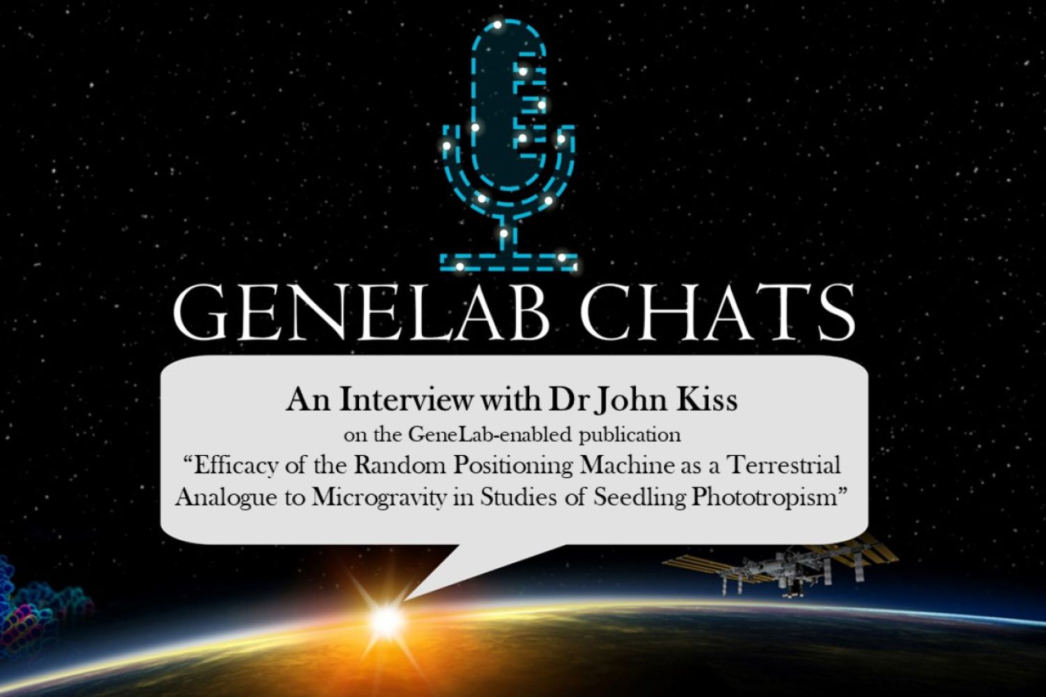 Title Slide for GeneLab Chats