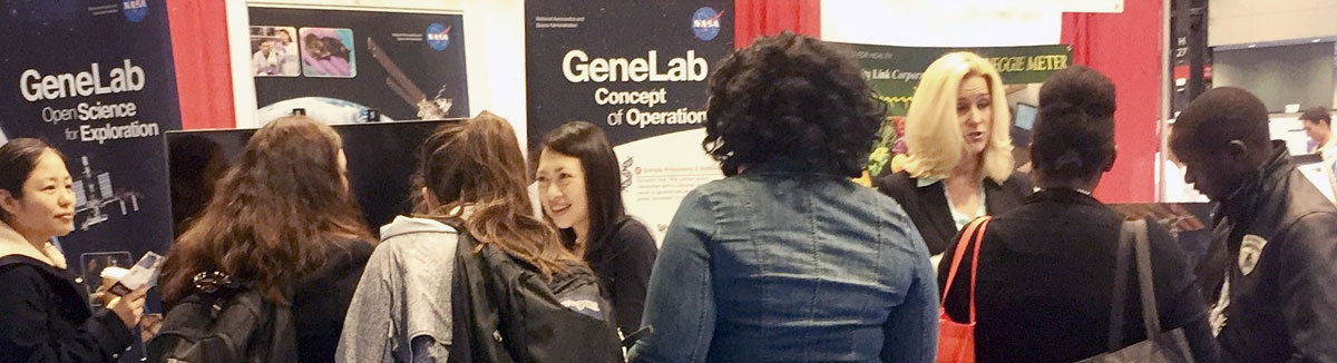 GeneLab team at conference