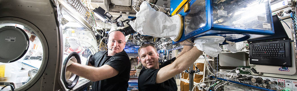 astronauts on-board the ISS