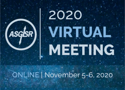 ASGSR 2020 Virtual Meeting, Online Novemeber 5-6, 2020