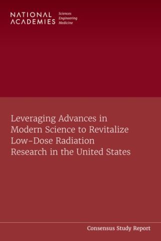 NASEM Low Dose Radiation 2022 Consensus Study Report Cover 