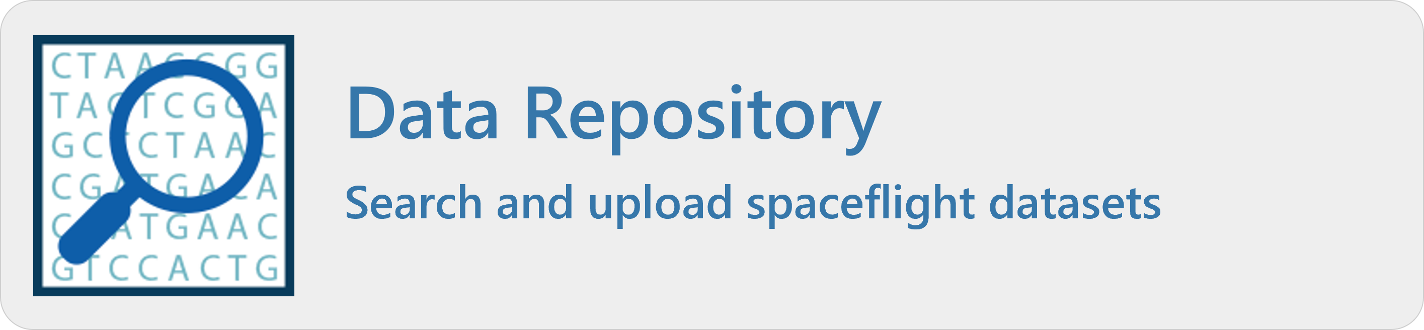 Data Repository - Search and upload spaceflight datasets